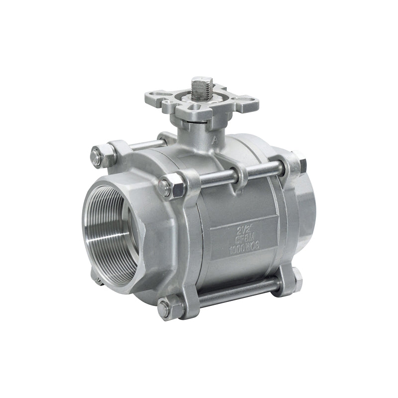 thumbnail image 2 of 3/4'' 1000 NPT Full Port Ball Valve – 316 Stainless Steel – 2pc Design SFV075 2 of 5