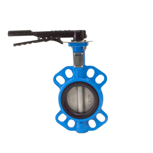 Ductile Iron Wafer Butterfly Valve w/ Square Stem, CF8M Disc, EPDM Seat