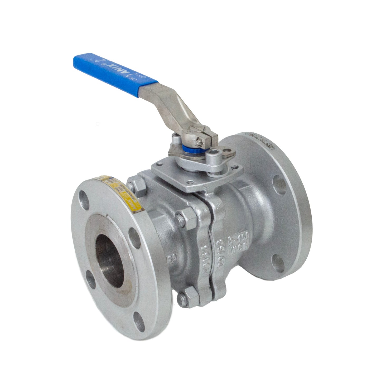 CS 2-Piece Full Port Ball Valve ANSI 150 Flanged (Fire Safe)