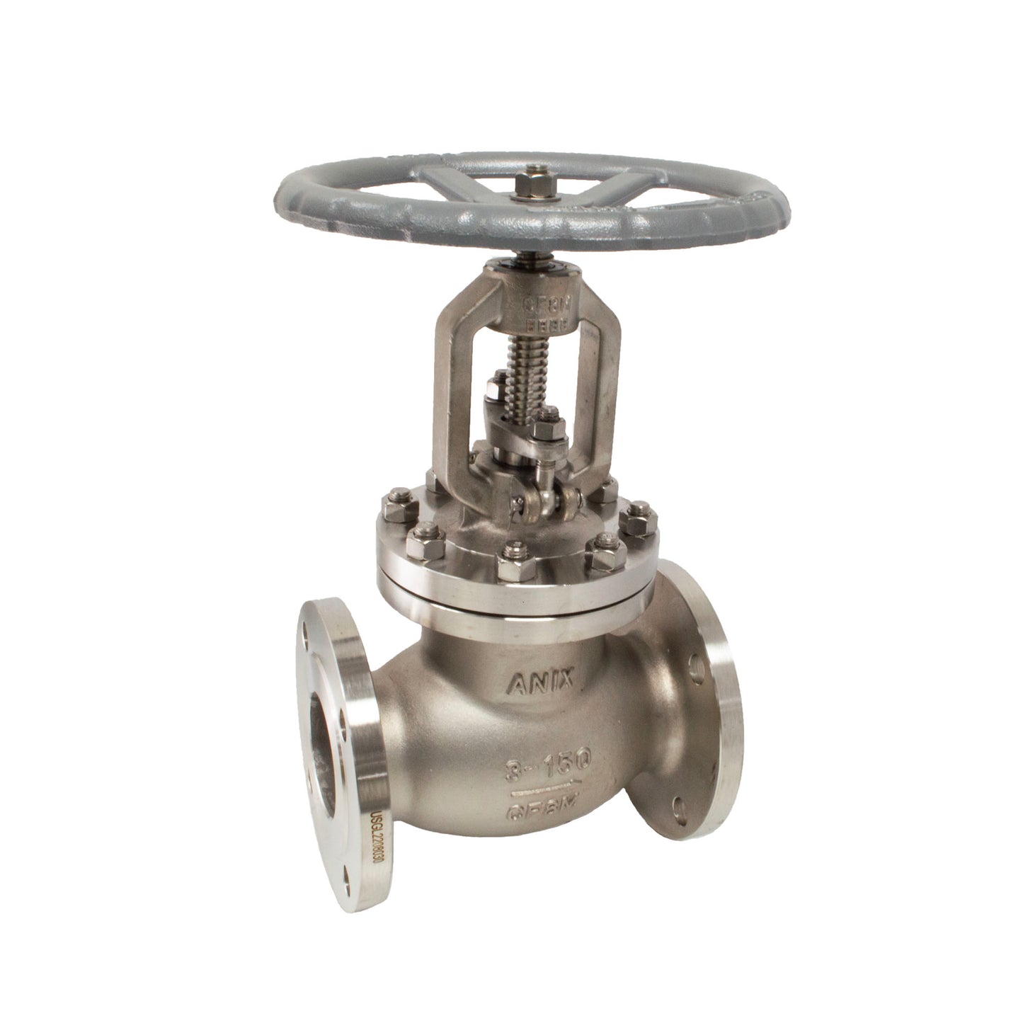 CF8M Flanged Globe Valve 150# Trim 10