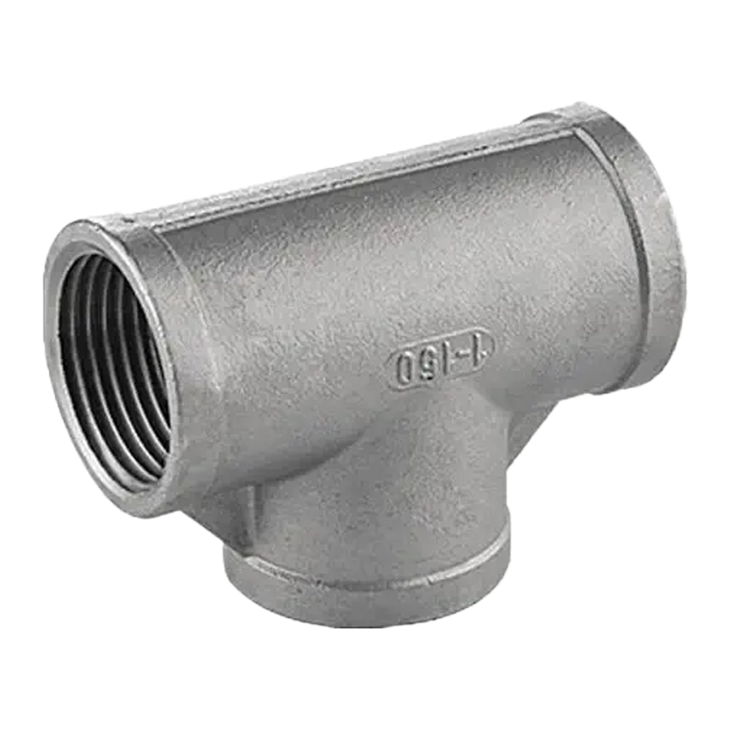 Accesorio en T de 3 vías de acero inoxidable 316 n.° 150 NPT