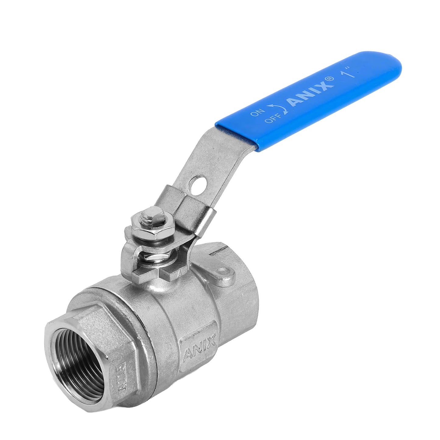 SS316 2-Piece Full Port Ball Valve 1000 FNPT