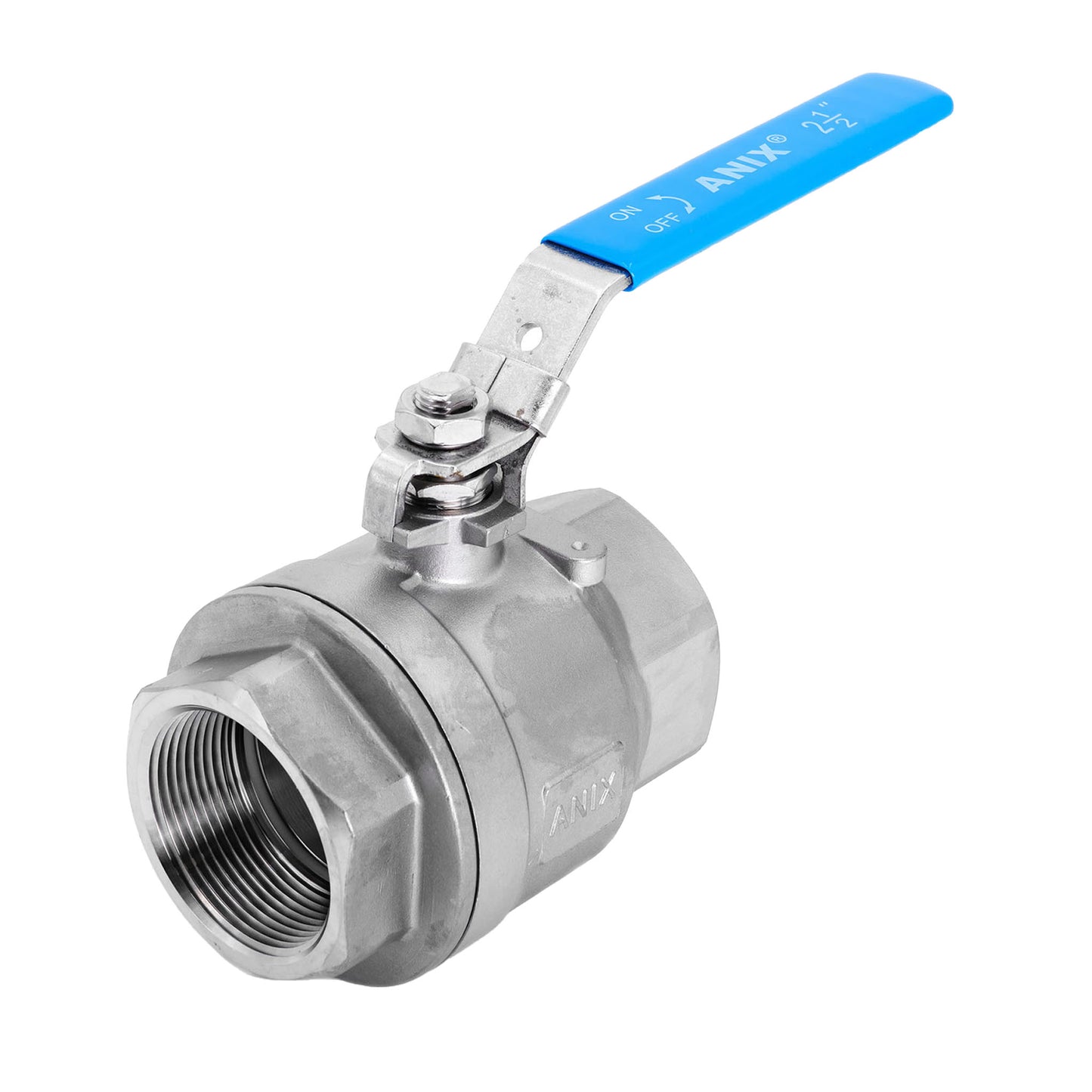 SS316 2-Piece Full Port Ball Valve 1000 FNPT