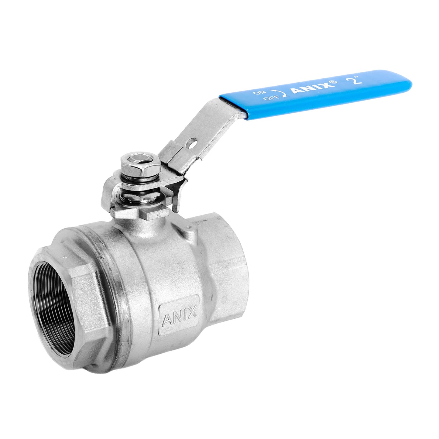 SS316 2-Piece Full Port Ball Valve 1000 FNPT