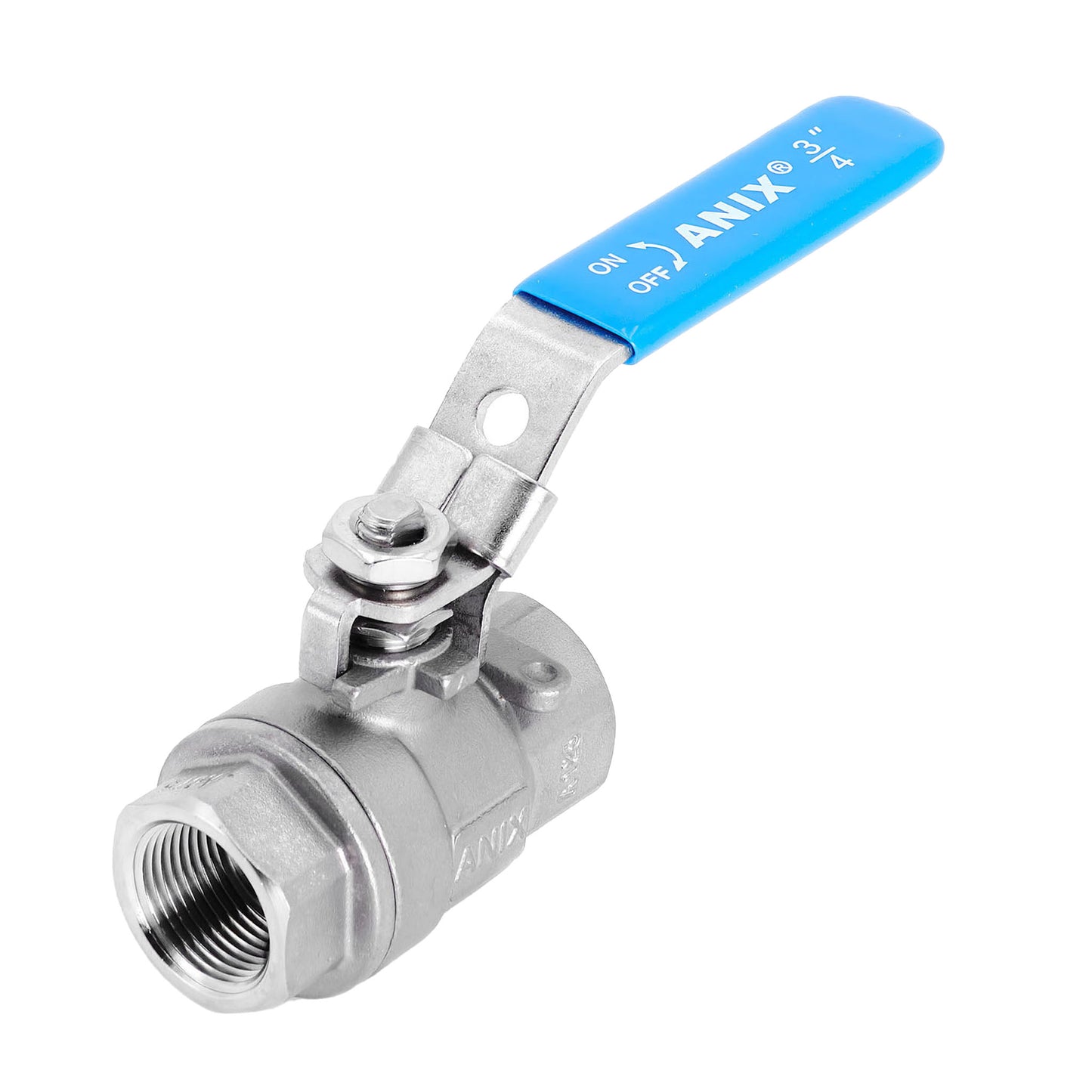 SS316 2-Piece Full Port Ball Valve 1000 FNPT