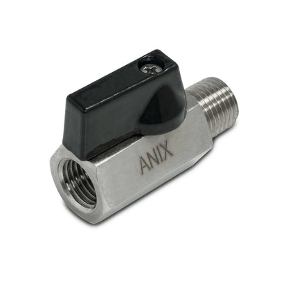 SS316 M-F Mini Ball Valve 1000 NPT
