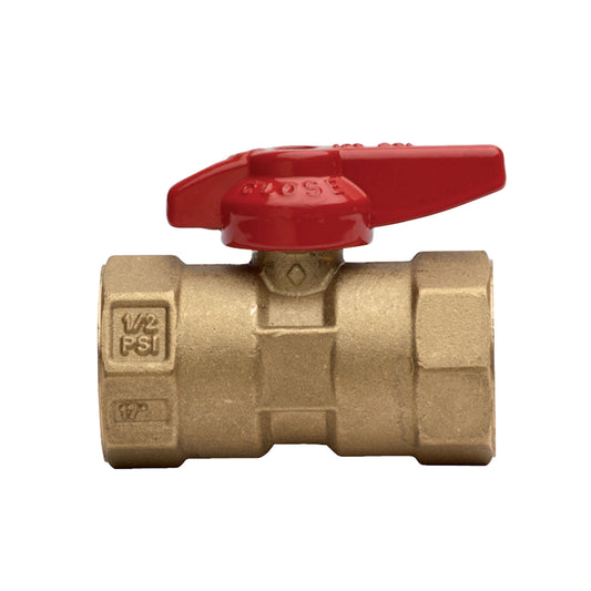 GAS-COCK 9280 FIP-FIP Gas Ball Valve - Unibody Design, Standard Port, FIP x FIP Threaded