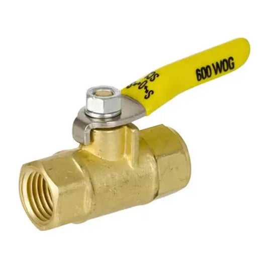 Brass Full Port Mini Ball Valve Threaded